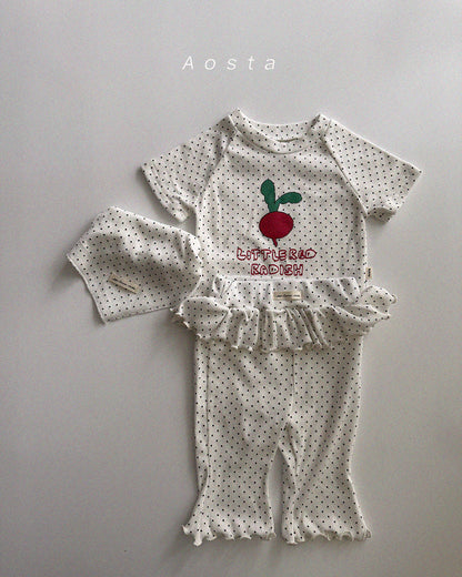 【PREORDER受付終了、ご希望はお問い合わせください。】65.Kiki Frill Pants