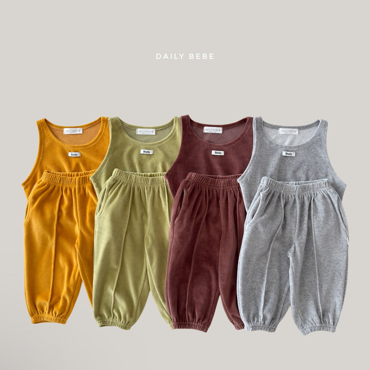 【秋のPRE-ODER 5%OFF】03.Velour Set