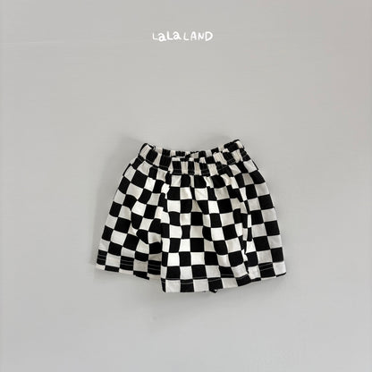【PREORDER受付終了、ご希望はお問い合わせください。】37.Baby Checkerboard Shorts