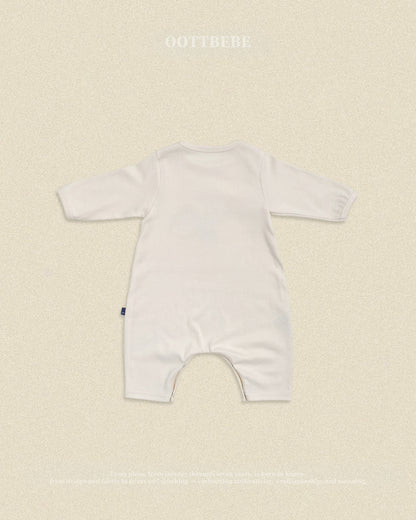 【秋のPRE-ODER 5%OFF】30.(Bebe) Robot Dinosaur Full-Length Romper | oottbebe