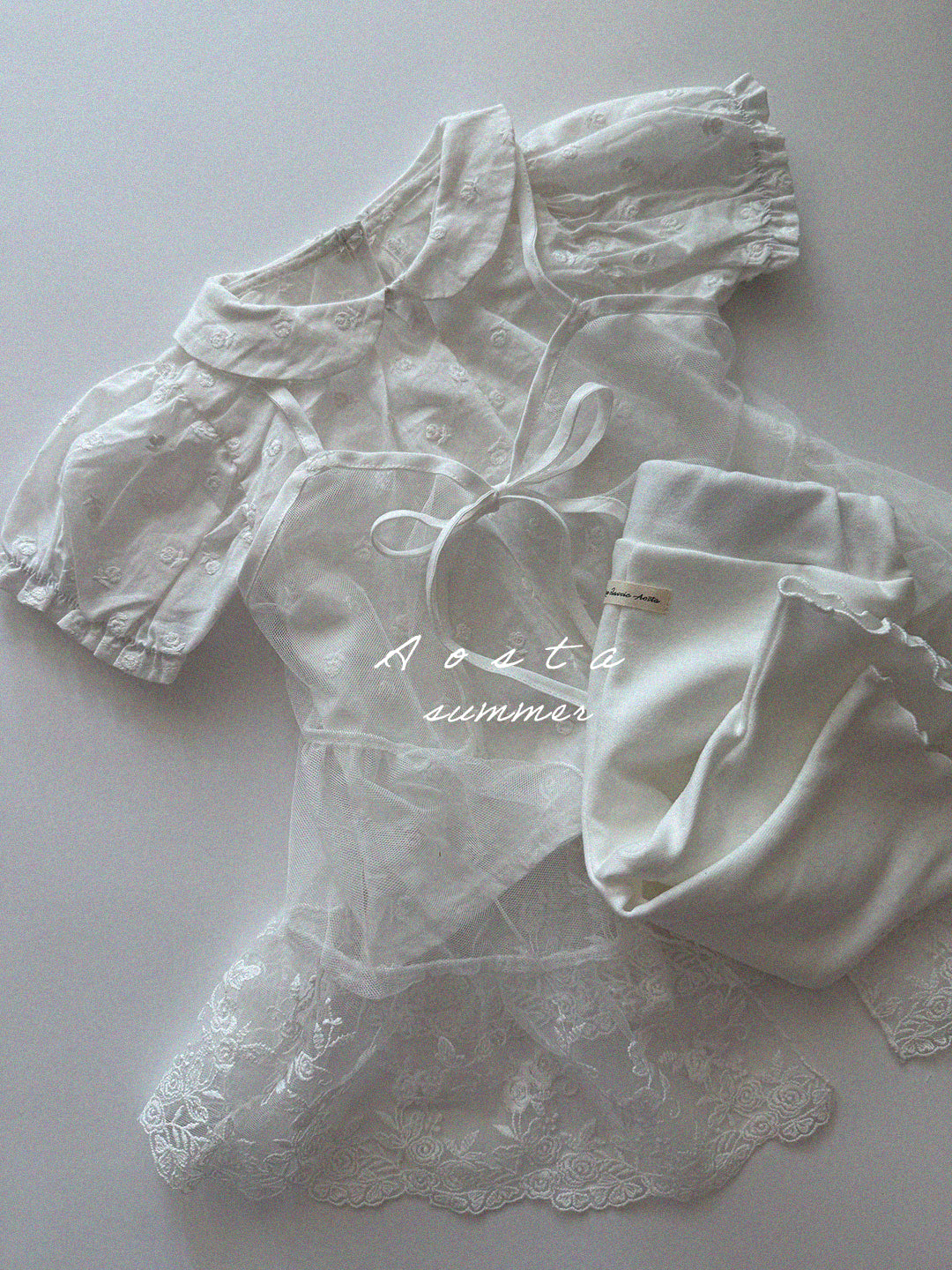 【PREORDER受付終了、ご希望はお問い合わせください。】61.Collar Blouse