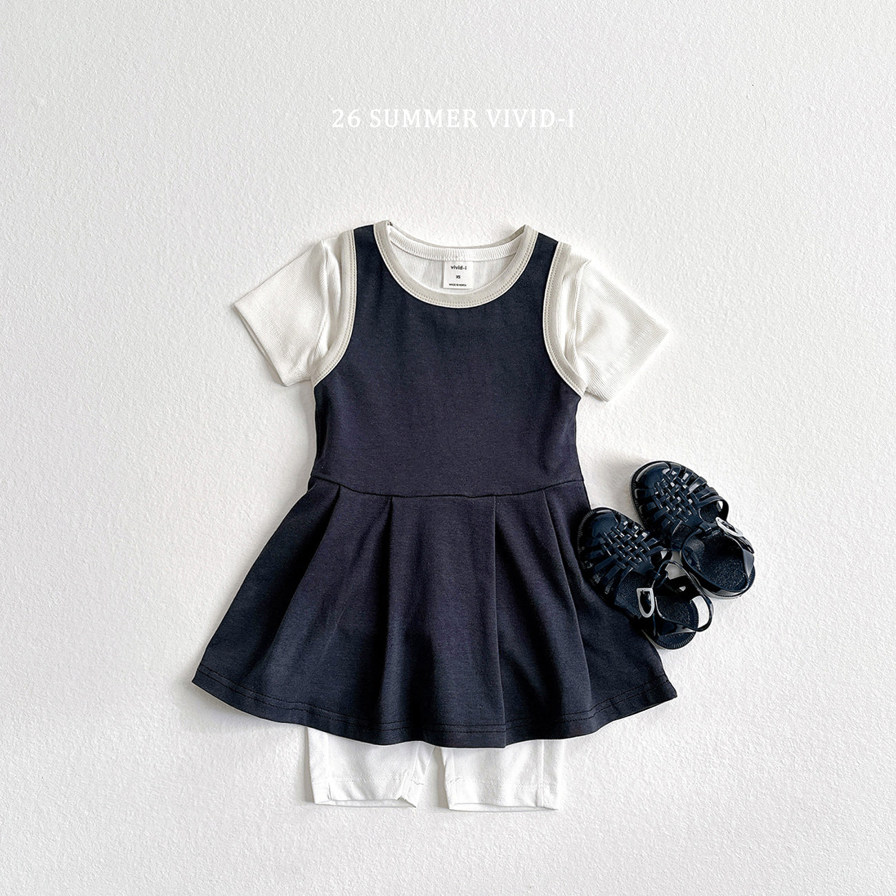 【PREORDER受付終了、ご希望はお問い合わせください。】89.Tennis Sleeveless Dress