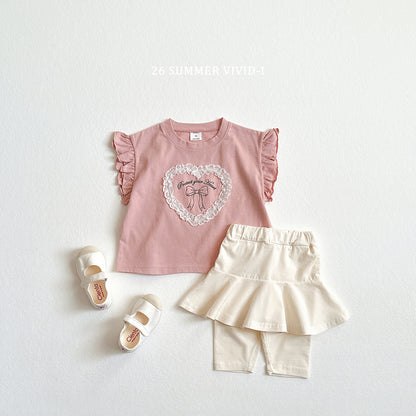 【PREORDER受付終了、ご希望はお問い合わせください。】36.Madeleine 5分丈 Skirt Leggings