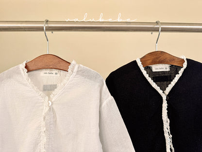 Emboss Lace Cardigan | valubebe