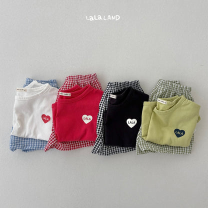 【PREORDER受付終了、ご希望はお問い合わせください。】25.Baby Heart Trim T-shirt