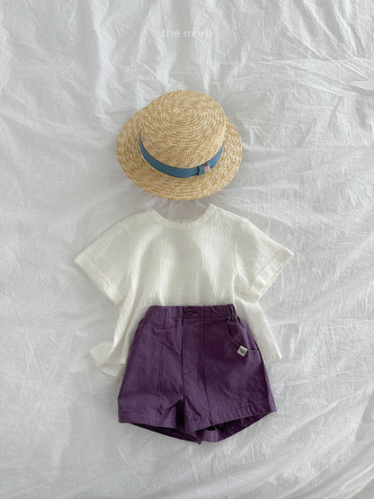 twill short pants | minirobe