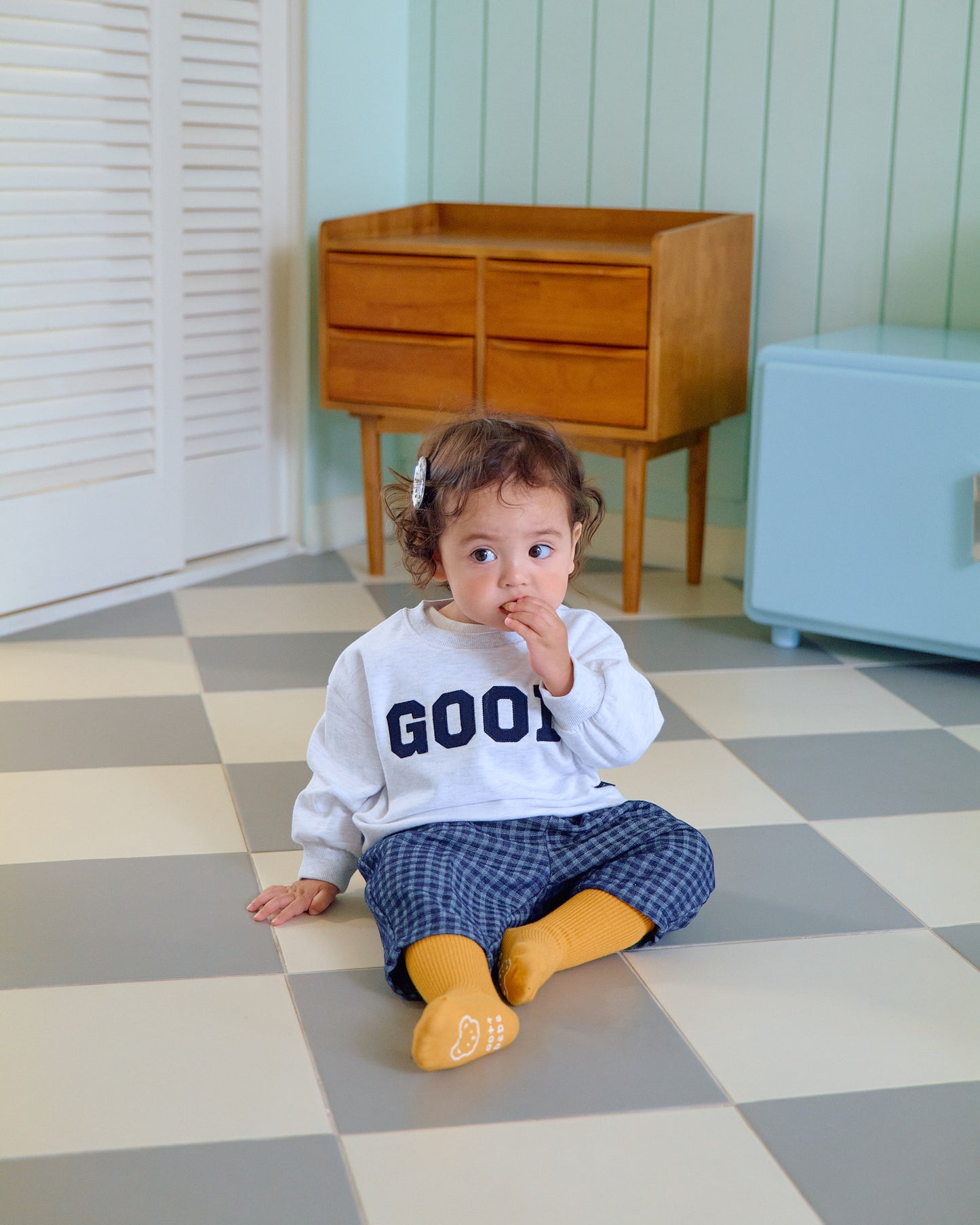 【PRE-ODER〆8.9(sun)】02.GOOD Sweatshirt – Kids | oottbebe