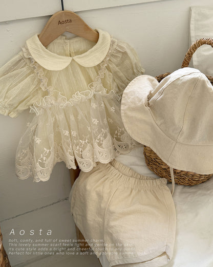 【PREORDER受付終了、ご希望はお問い合わせください。】61.Collar Blouse