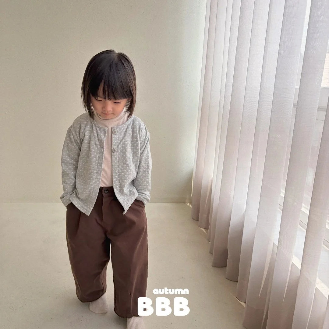 【秋のPRE-ODER 5%OFF】28.Dot Cardigan