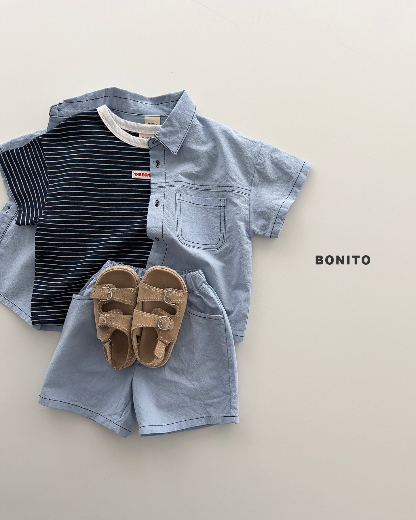 【PREORDER 4日間限定】34.two pocket linen set