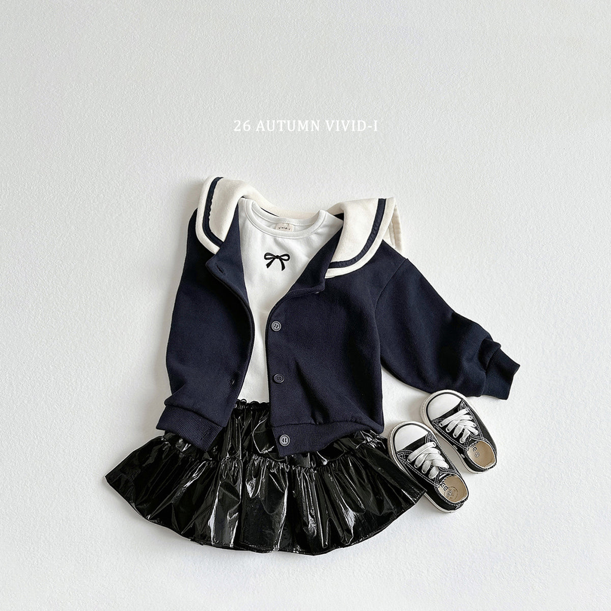 【秋のPRE-ODER 5%OFF】35.Pop Glossy Skirt