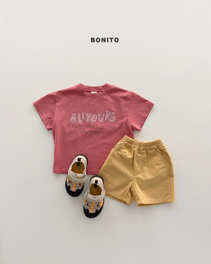 【PREORDER 4日間限定】25.all yours drawing tee