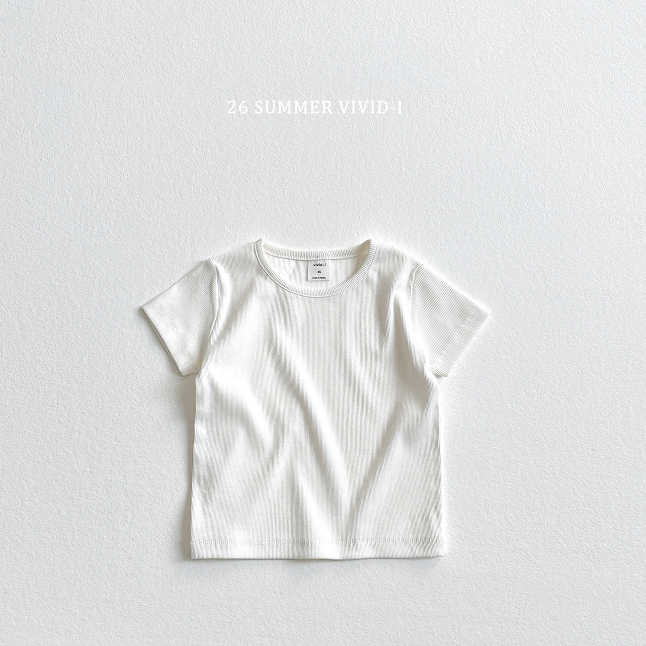【PREORDER受付終了、ご希望はお問い合わせください。】71.Pastel Rib Tee