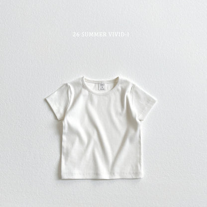 【PREORDER受付終了、ご希望はお問い合わせください。】71.Pastel Rib Tee