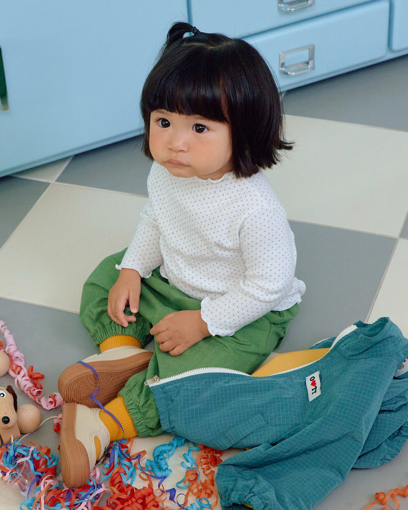 【PRE-ODER〆8.9(sun)】41.Dot Frill T-Shirt | oottbebe