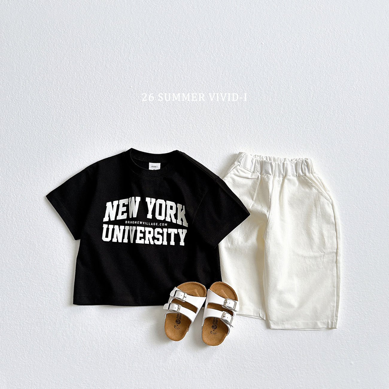 【PREORDER受付終了、ご希望はお問い合わせください。】8.[Set] 7分丈 Basic Cotton Pants