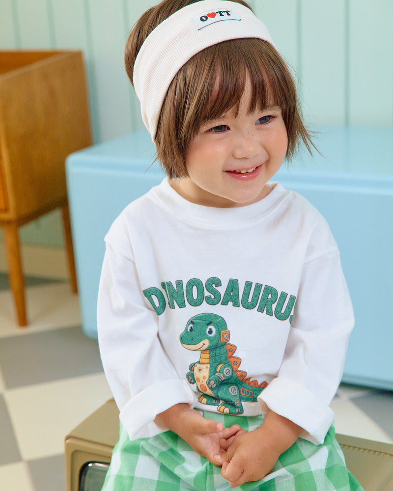【PRE-ODER〆8.9(sun)】16.(Special Edition) Robot Dinosaur Top & Bottom Set | oottbebe