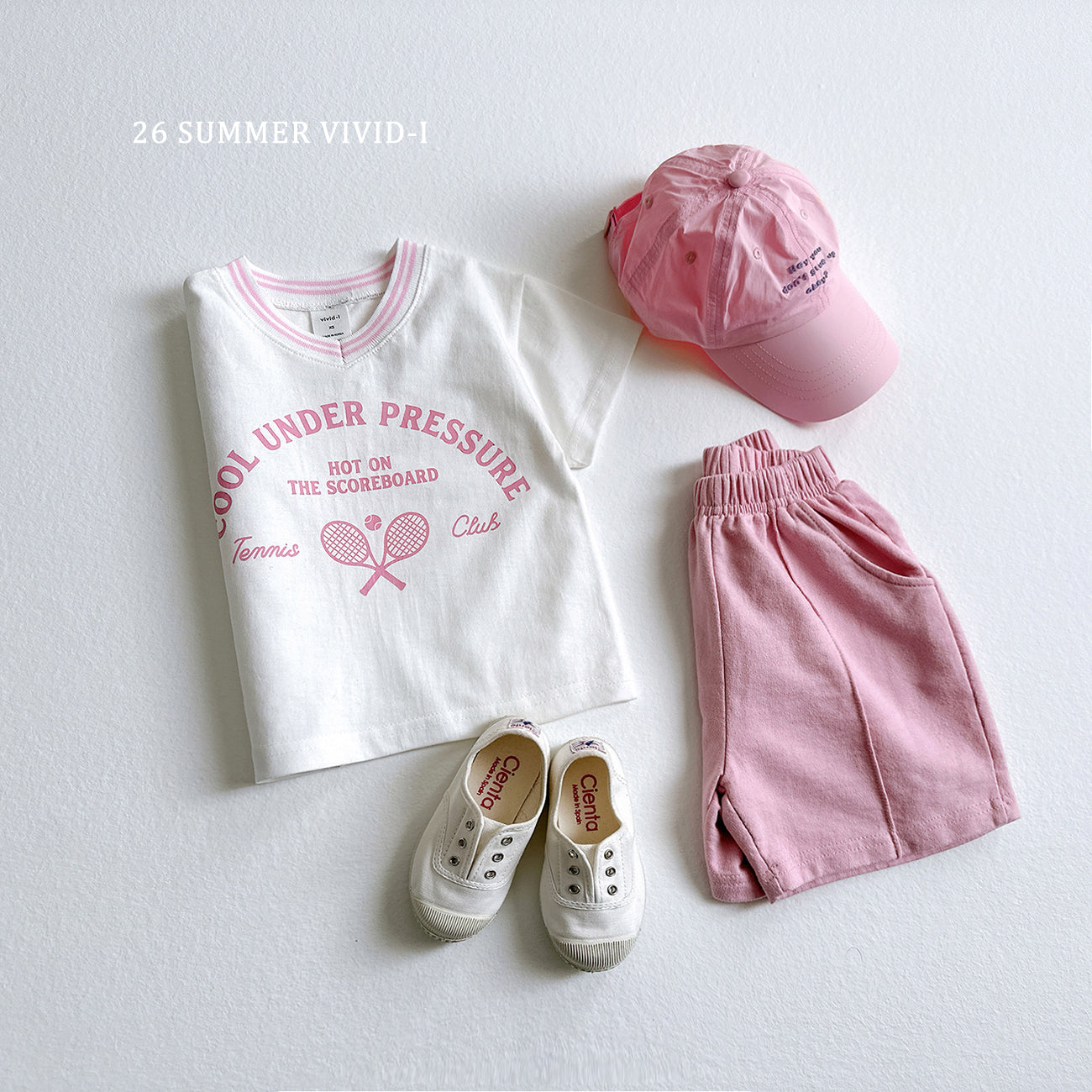 【PREORDER受付終了、ご希望はお問い合わせください。】93.VNeck Tennis Set
