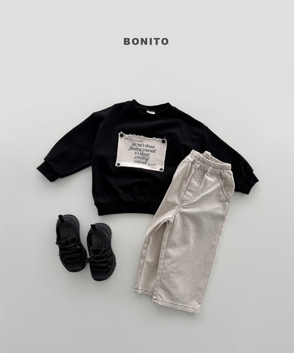 18.Stitch Cotton Pants