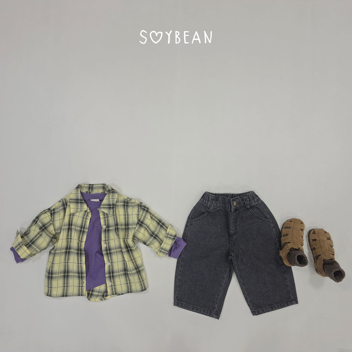 【秋のPRE-ODER 5%OFF】05.Plaid Boxy Shirt (7 Sizes)