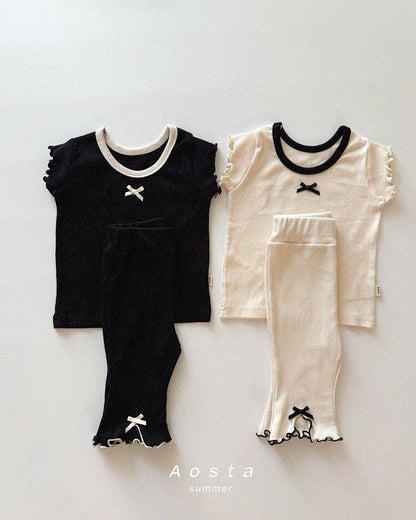 【PREORDER受付終了、ご希望はお問い合わせください。】5.Lip Ribbon Pants