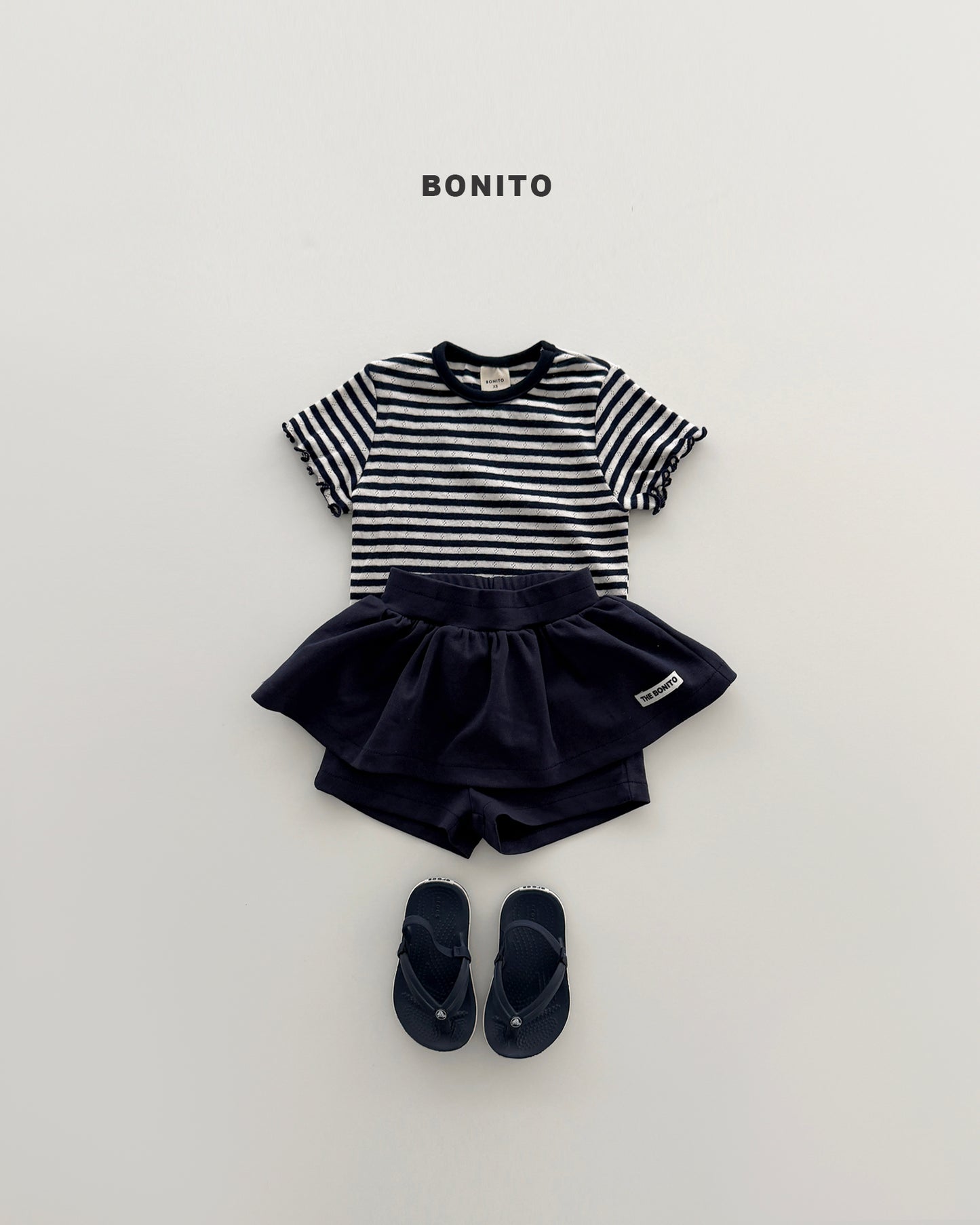 【PREORDER 4日間限定】50.rona skirt pants