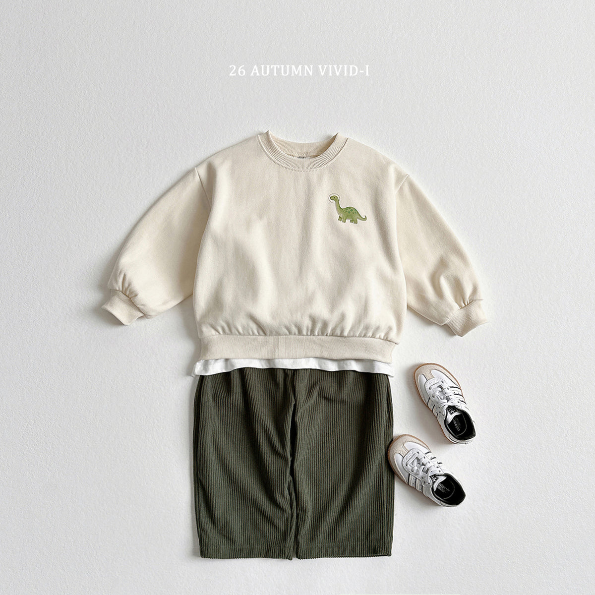 【秋のPRE-ODER 5%OFF】54.Space Dino Sweatshirt