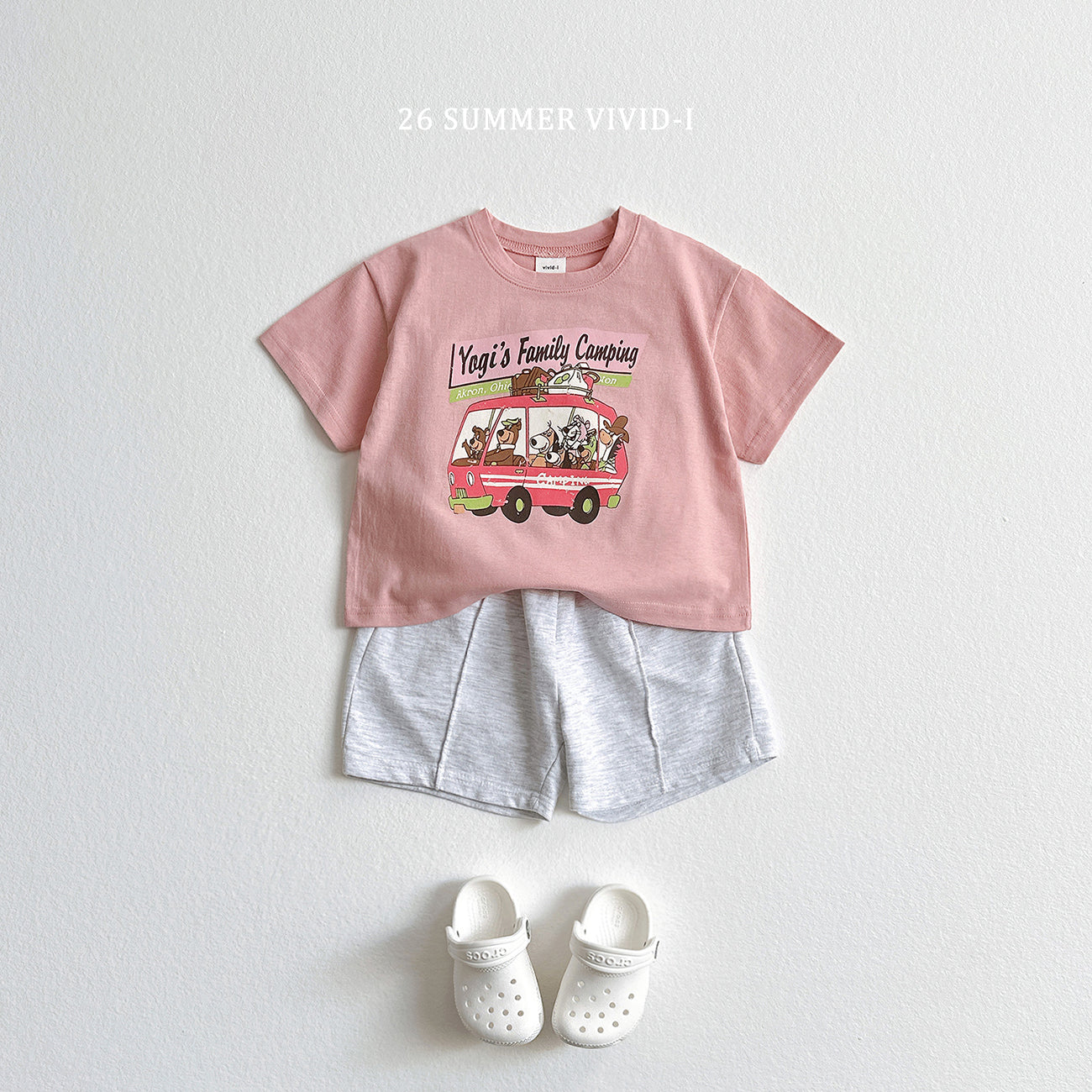 【PREORDER受付終了、ご希望はお問い合わせください。】50.Vintage Camping ShortSleeve Tee