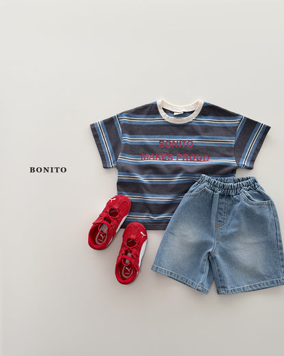 【PREORDER 4日間限定】19.Proud Stripe T-shirt