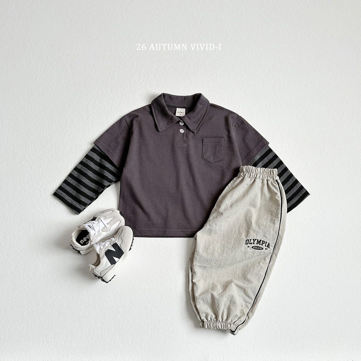 【秋のPRE-ODER 5%OFF】42.Collar Layered Tee