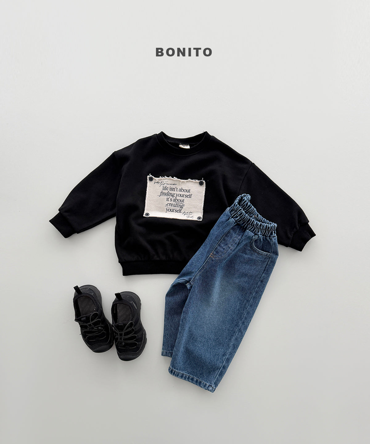 33.Remember Button Sweatshirt