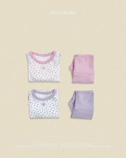 【秋のPRE-ODER 5%OFF】25.(Bebe) Coco Flower Romper | oottbebe