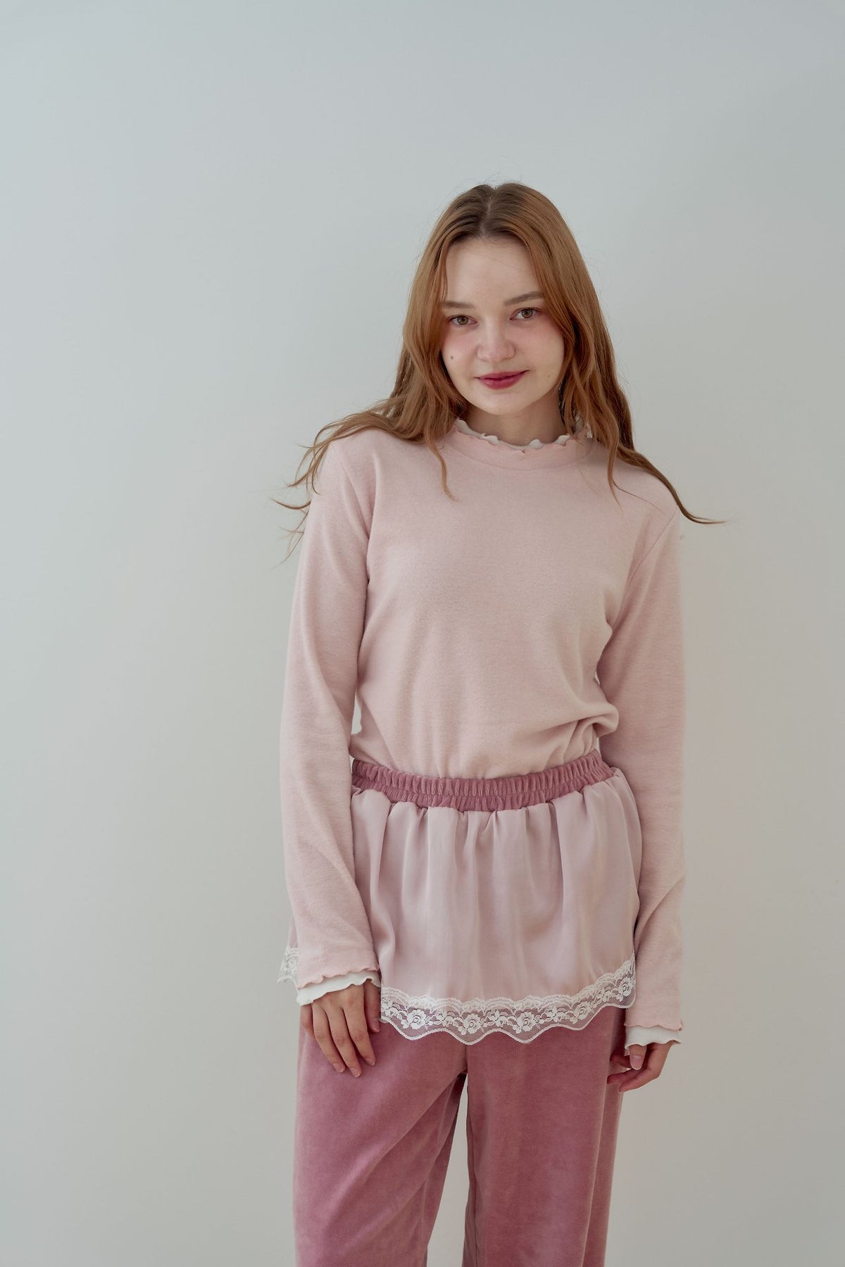 ［momoann］lily turtleneck t