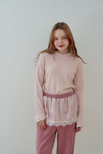 ［momoann］lily turtleneck t