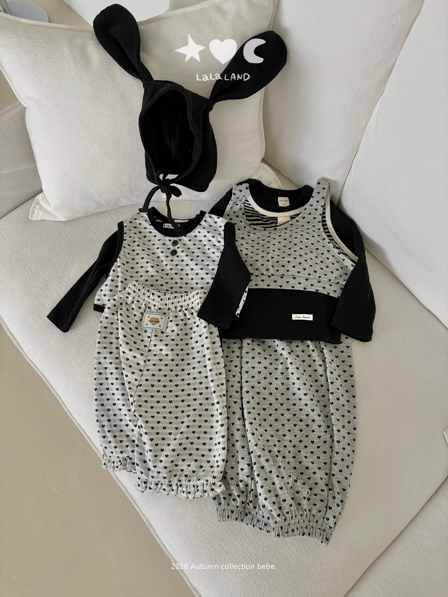 【PRE-ODER〆8.9(sun)】18.Heart Vest | lalaland