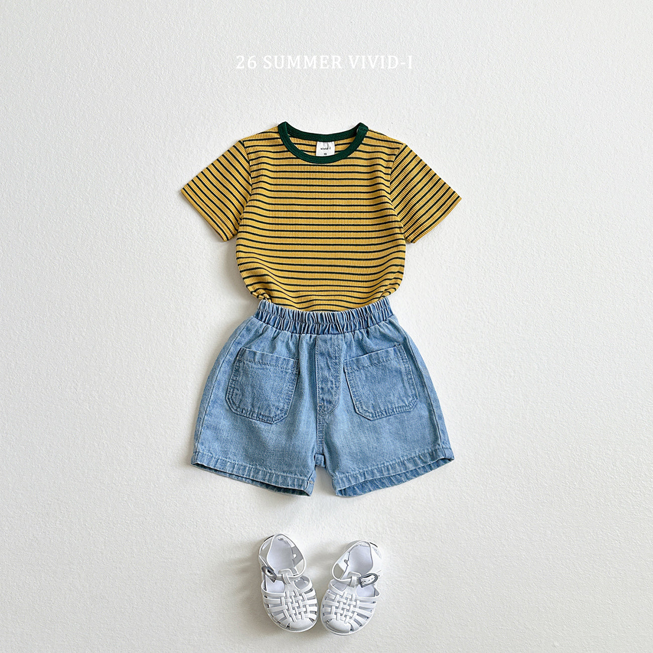 【PREORDER受付終了、ご希望はお問い合わせください。】11.Slub Pocket Denim Shorts