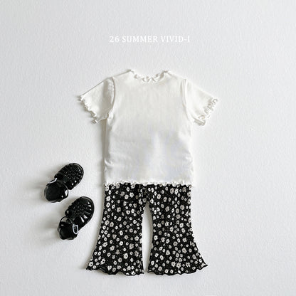 【PREORDER受付終了、ご希望はお問い合わせください。】28.Color Pleats Bell 7分丈 Pants