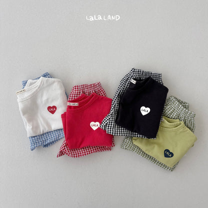 【PREORDER受付終了、ご希望はお問い合わせください。】25.Baby Heart Trim T-shirt