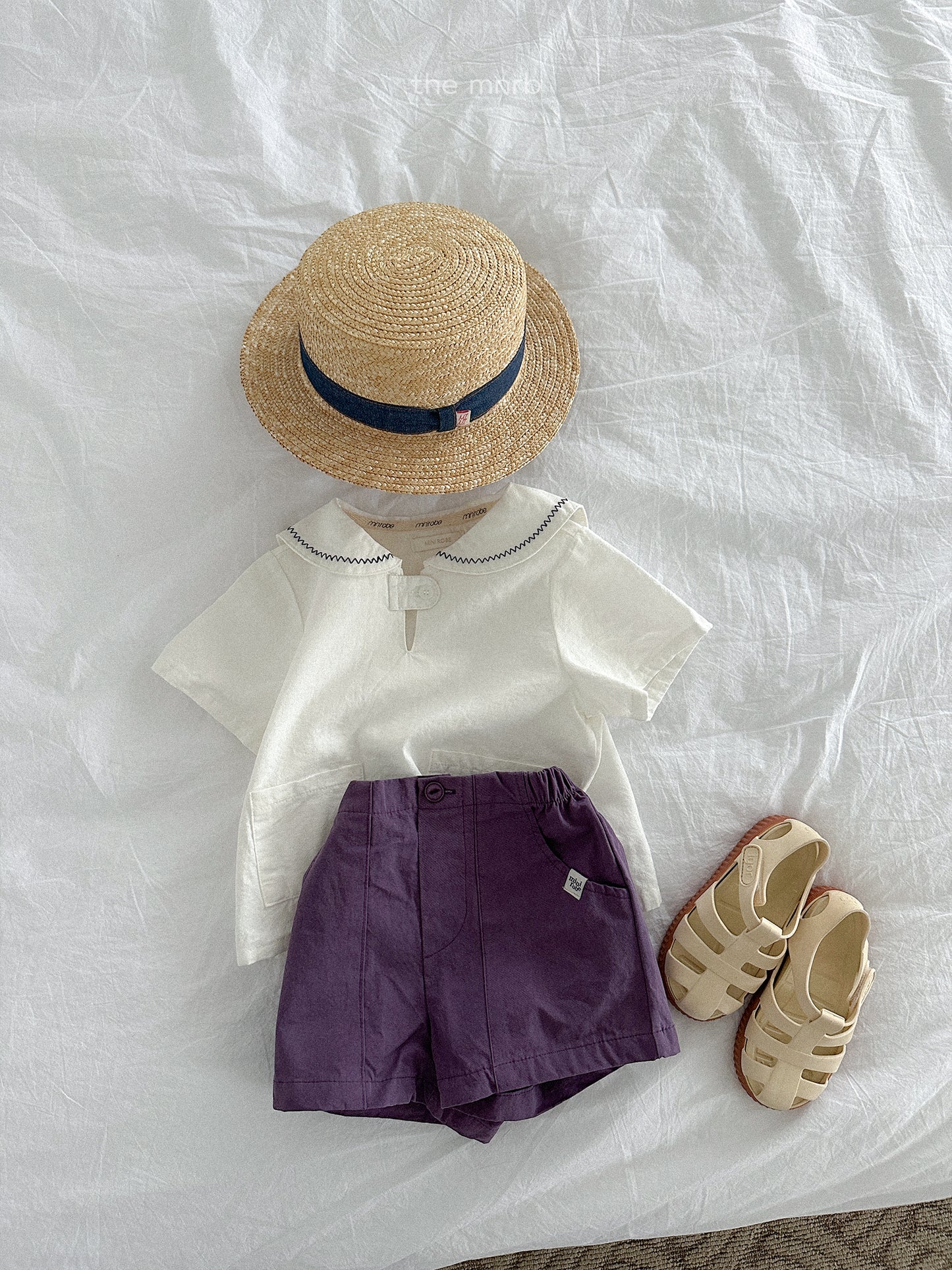 twill short pants | minirobe