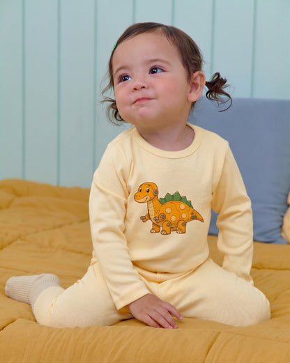 【秋のPRE-ODER 5%OFF】29.Robot Dinosaur Loungewear | oottbebe