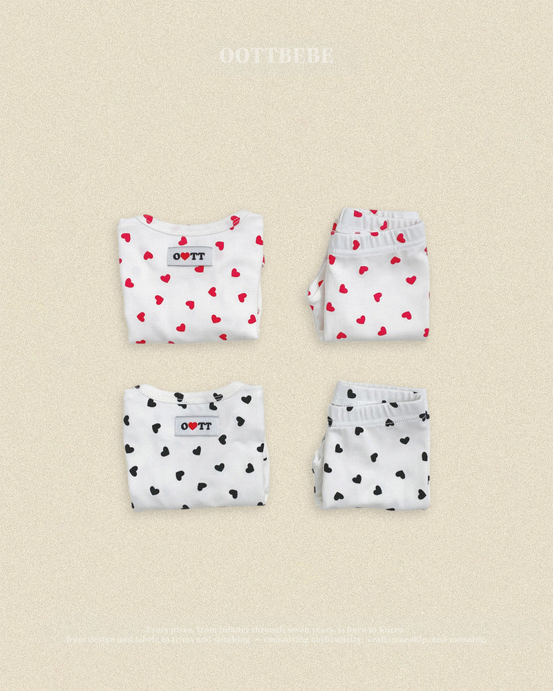 【PRE-ODER〆8.9(sun)】31.Petit Heart Loungewear | oottbebe