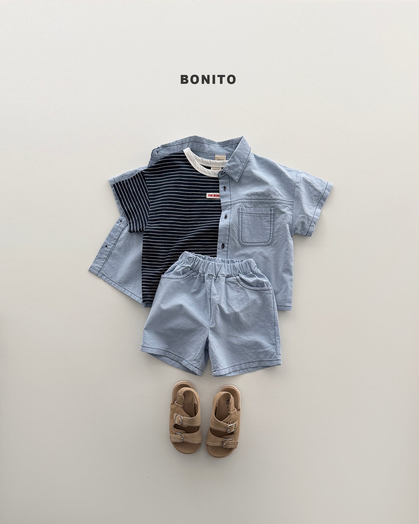 【PREORDER 4日間限定】34.two pocket linen set