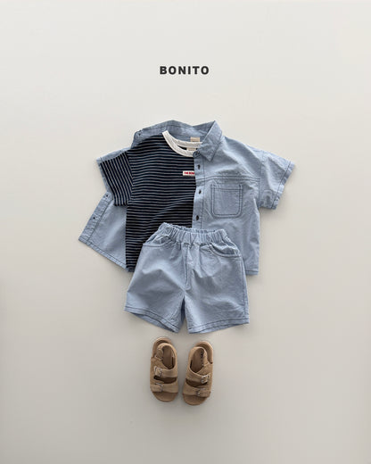 【PREORDER 4日間限定】34.two pocket linen set