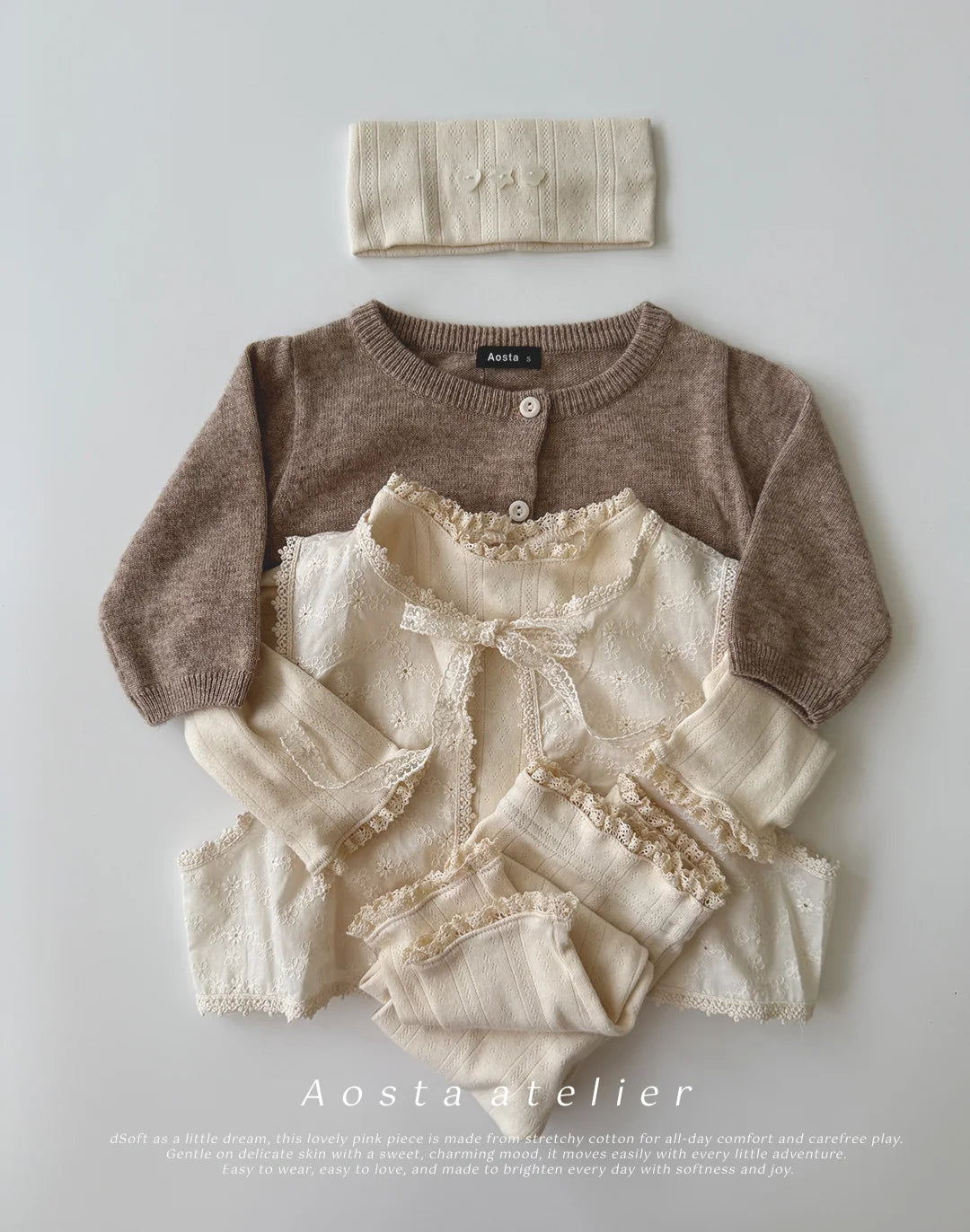 【秋のPRE-ODER 5%OFF】06.Knit Cashmere Cardigan