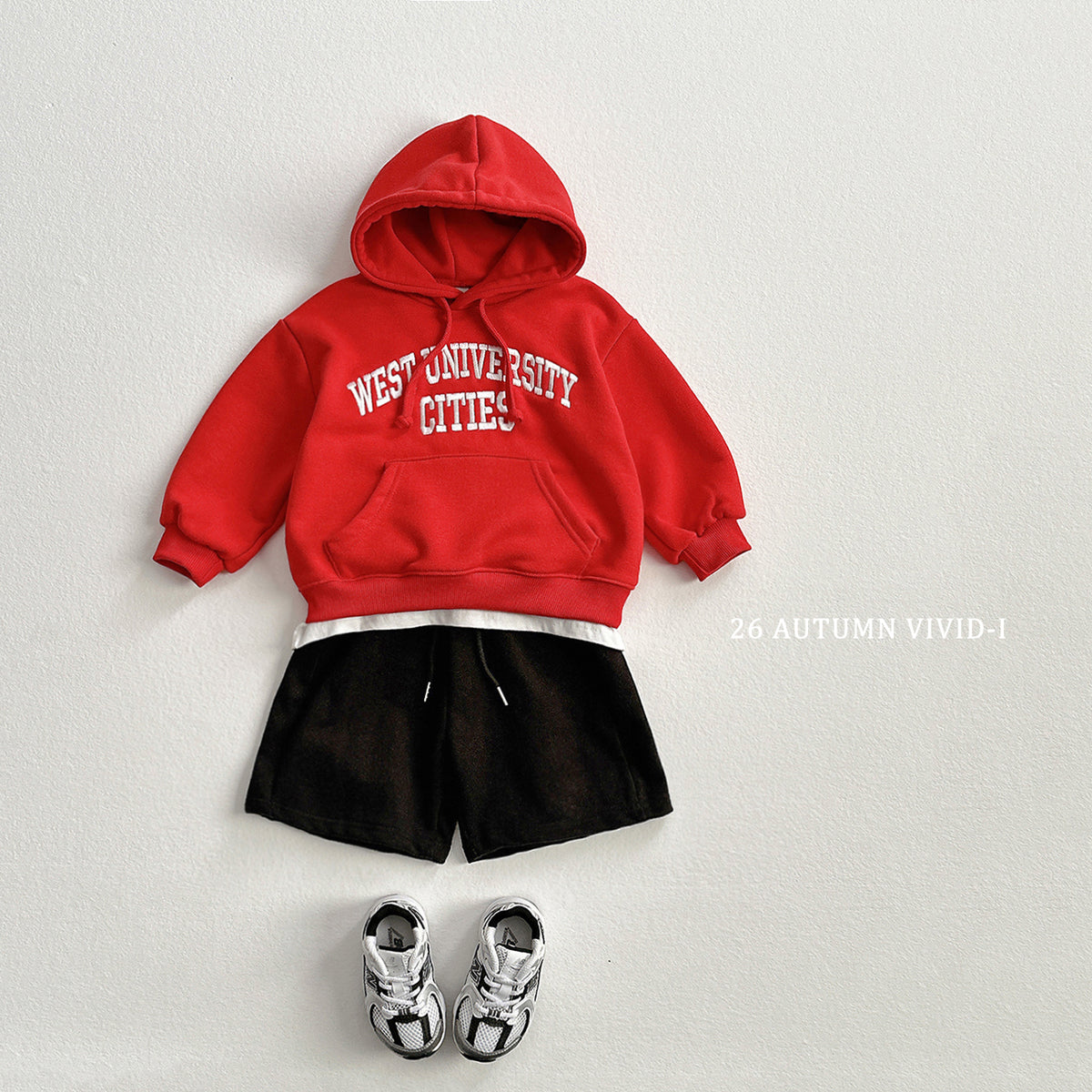 【秋のPRE-ODER 5%OFF】66.West Hooded Sweatshirt