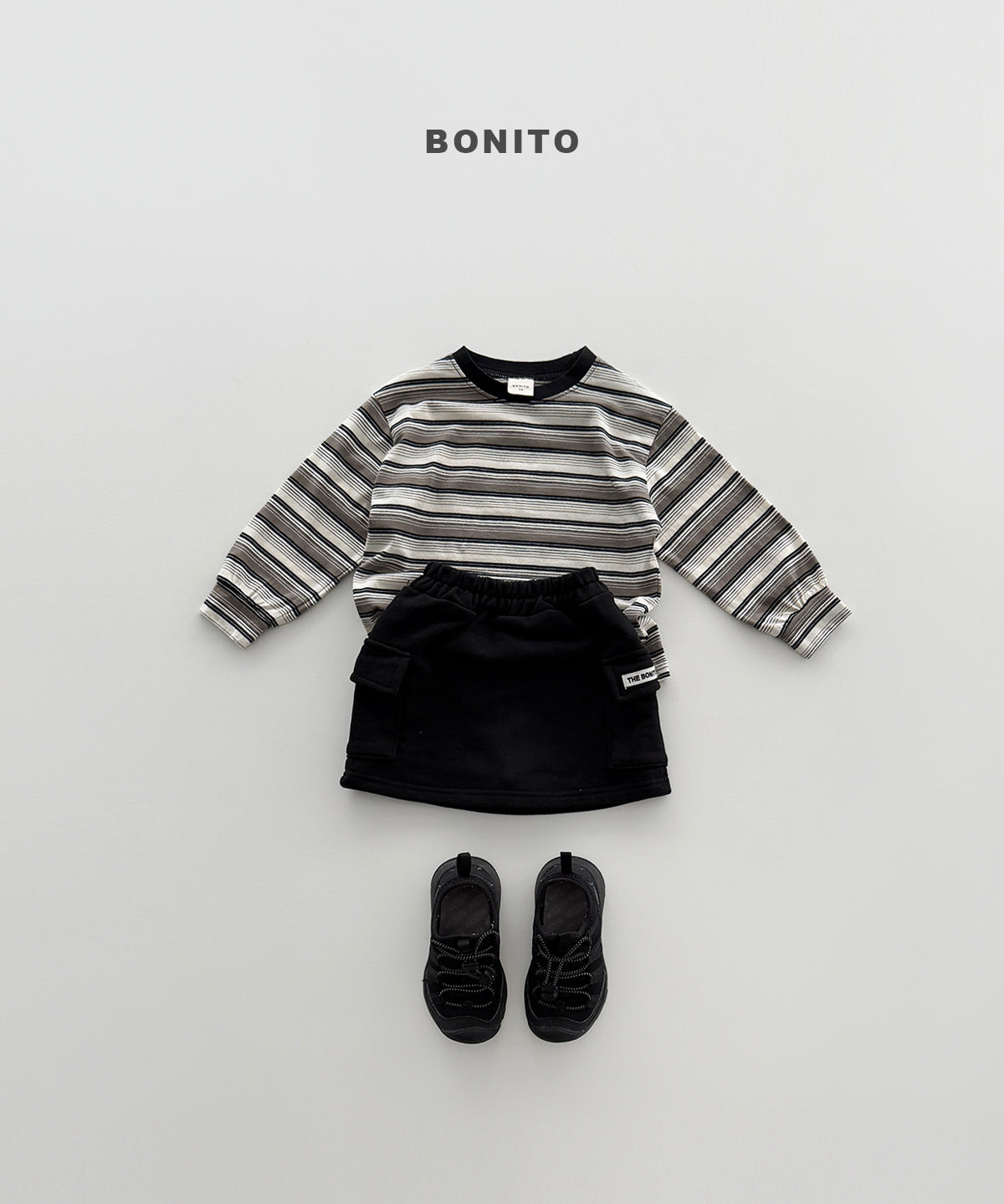 07.Track Stripe Ribbed T-Shirt