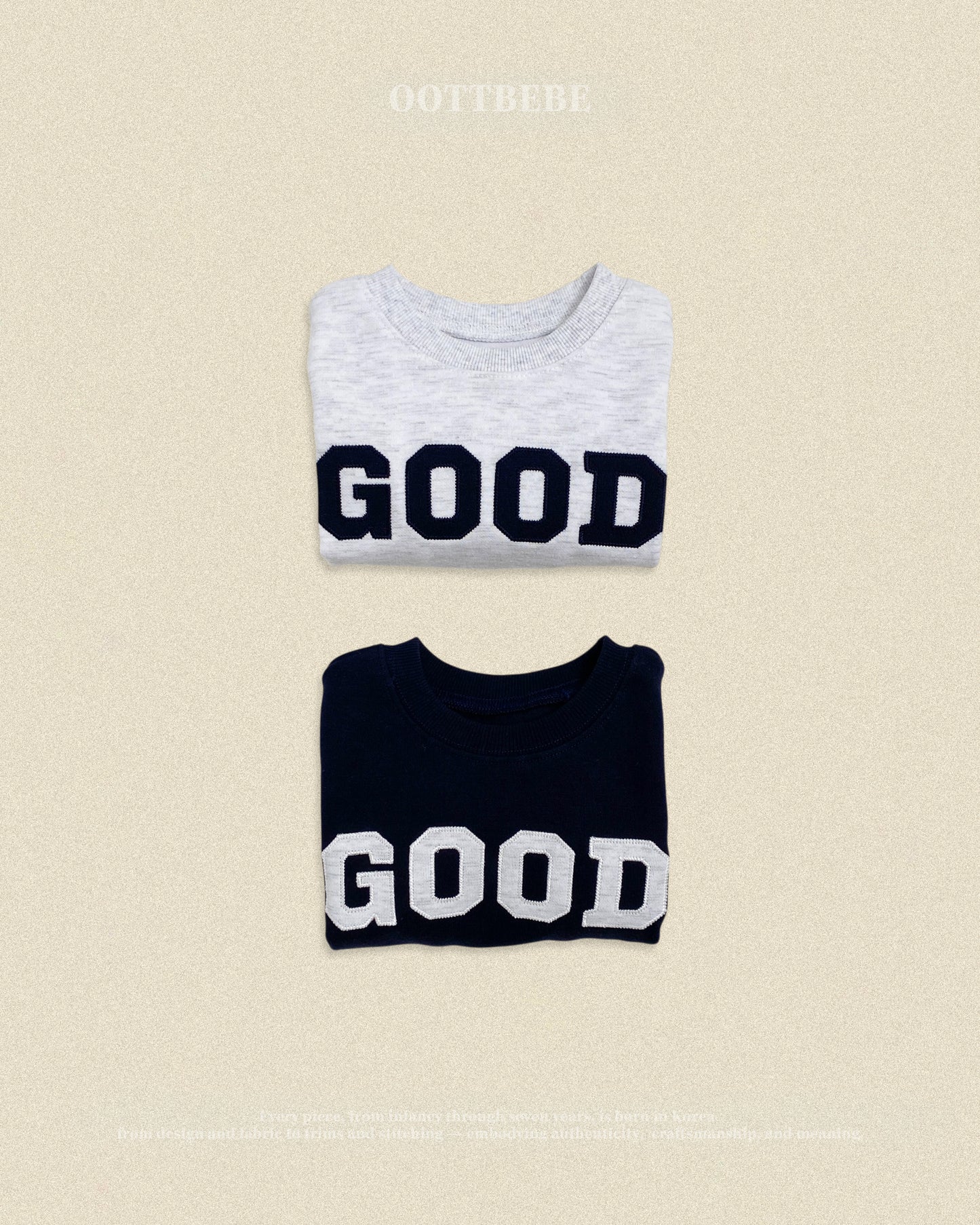 【PRE-ODER〆8.9(sun)】02.GOOD Sweatshirt – Kids | oottbebe