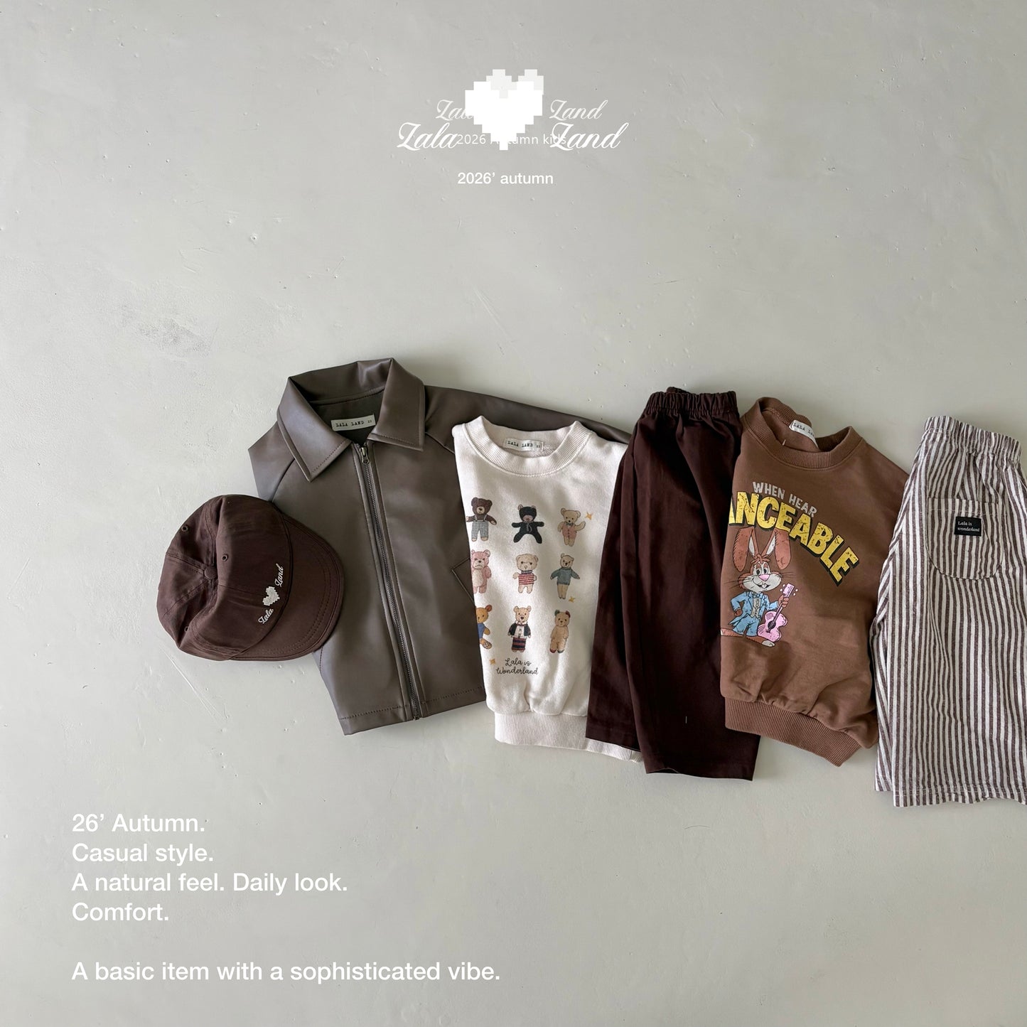 【PRE-ODER〆8.9(sun)】31.Rabbit Sweatshirt | lalaland