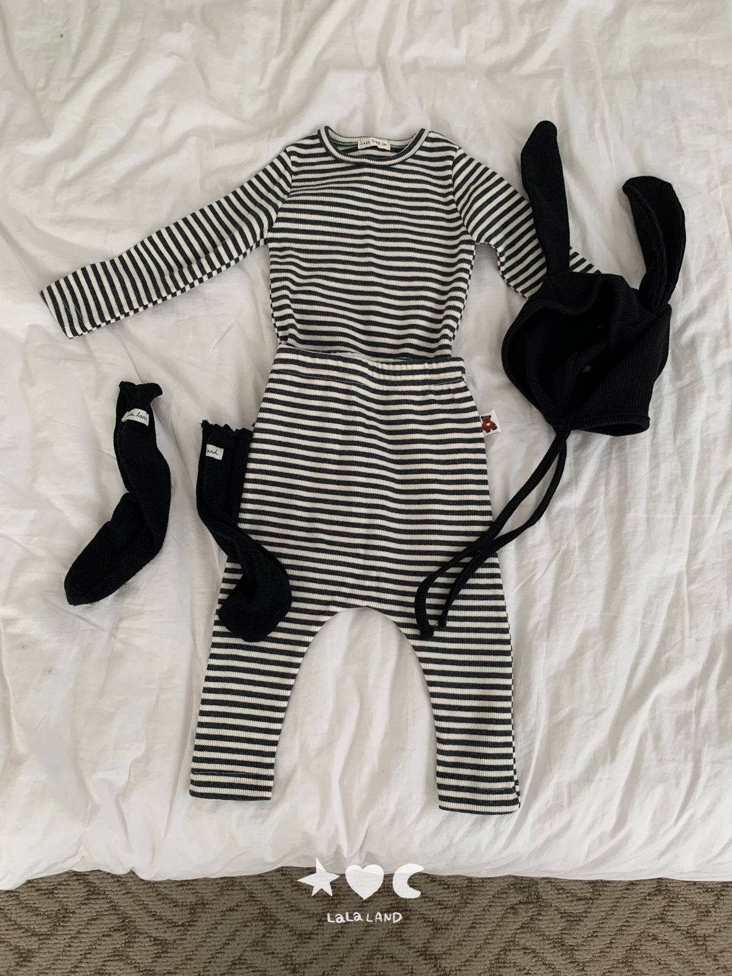 【PRE-ODER〆8.9(sun)】23.Stripe Leggings | lalaland