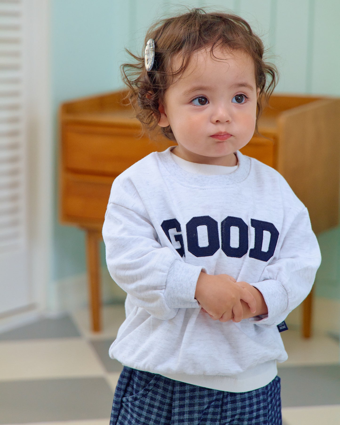 【PRE-ODER〆8.9(sun)】02.GOOD Sweatshirt – Kids | oottbebe